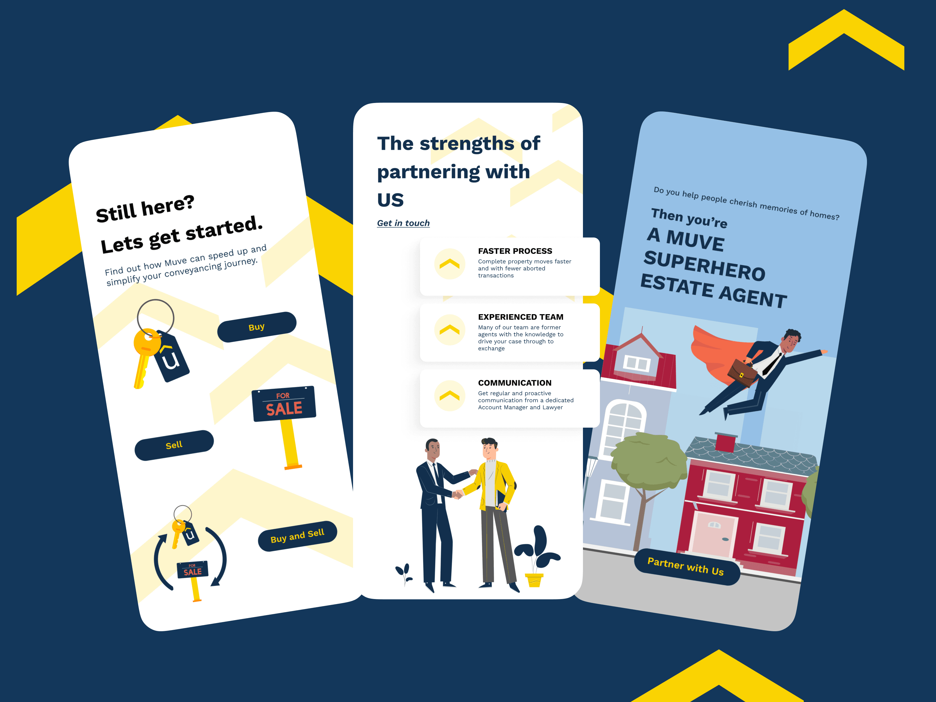 Muve UK mobile responsive UX design 2