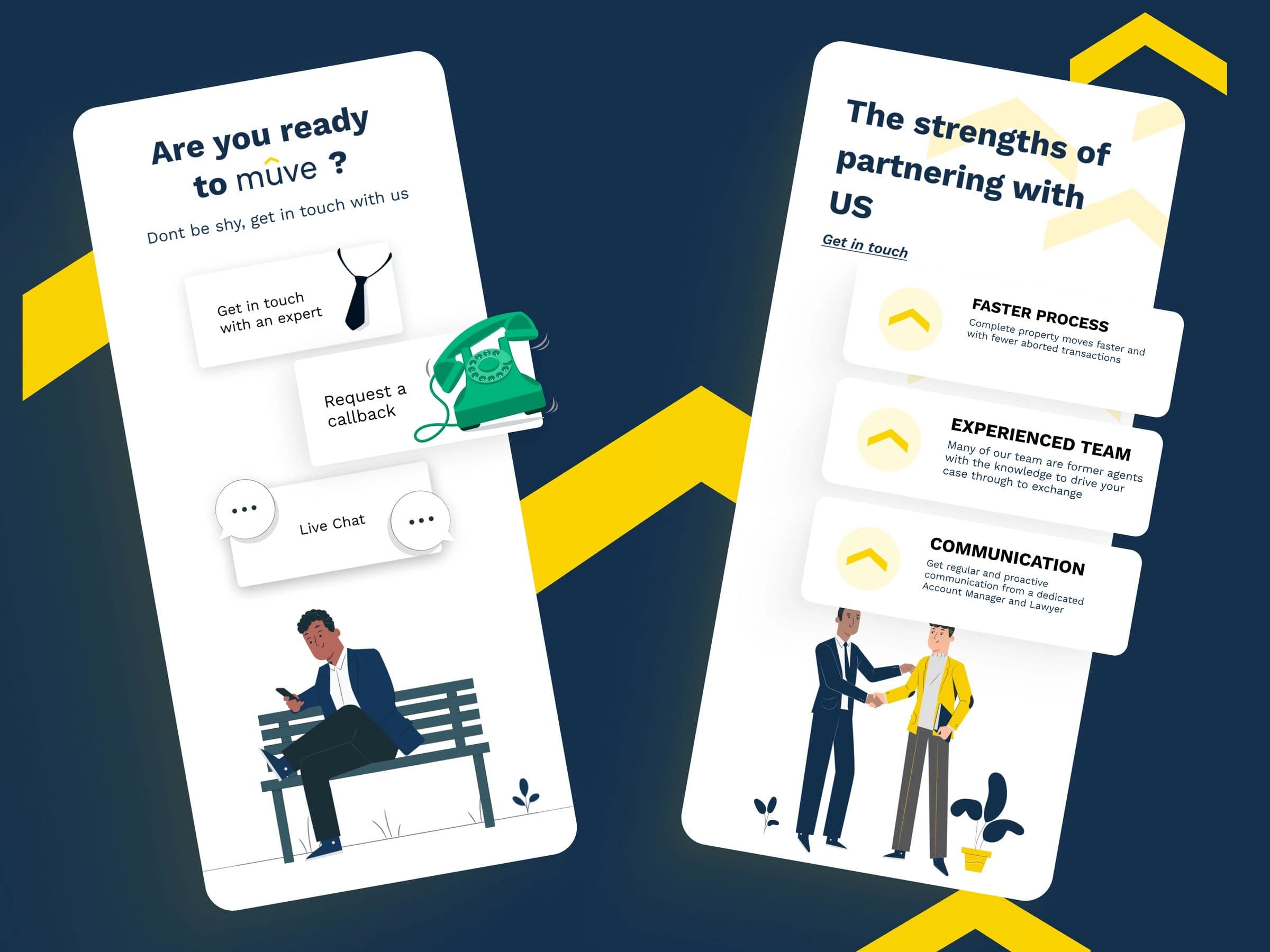 Muve UK mobile responsive UX design 3
